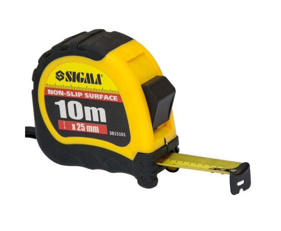 Фото 2 - Рулетка shiftlock 10м×25мм SIGMA (3815101)
