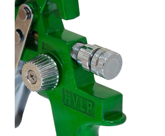 Фото 6 - Краскораспылитель HVLP Ø1.3 с в/б (зеленый) SIGMA (6812101)