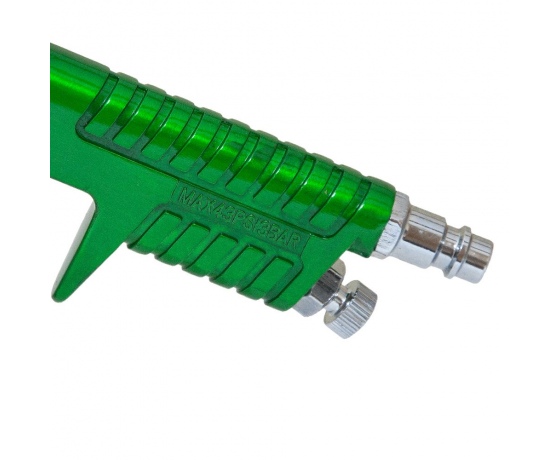 Фото 7 - Краскораспылитель HVLP Ø1.3 с в/б (зеленый) SIGMA (6812101)