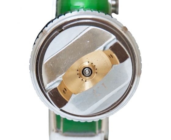 Фото 6 - Краскораспылитель HVLP Ø1.7 с в/б (зеленый) SIGMA (6812111)