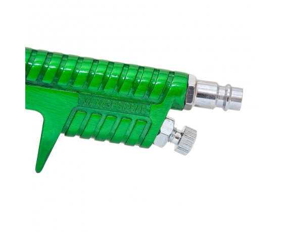 Фото 8 - Краскораспылитель HVLP Ø1.7 с в/б (зеленый) SIGMA (6812111)