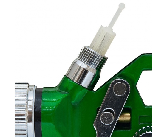 Фото 9 - Краскораспылитель HVLP Ø1.7 с в/б (зеленый) SIGMA (6812111)