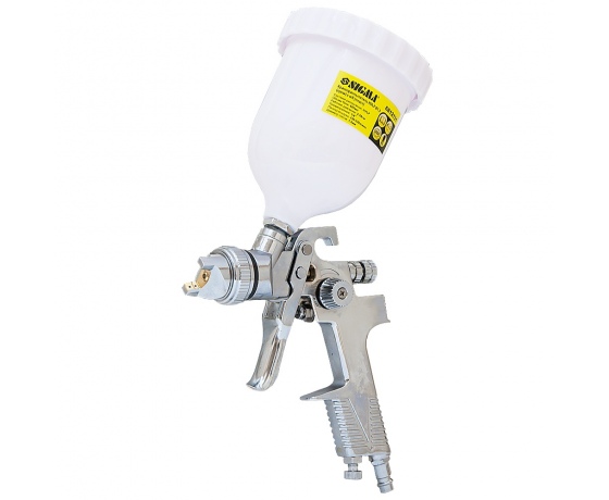 Фото 3 - Краскораспылитель HVLP Ø1.3мм (хром) с в/б (пласт) SIGMA (6812131)