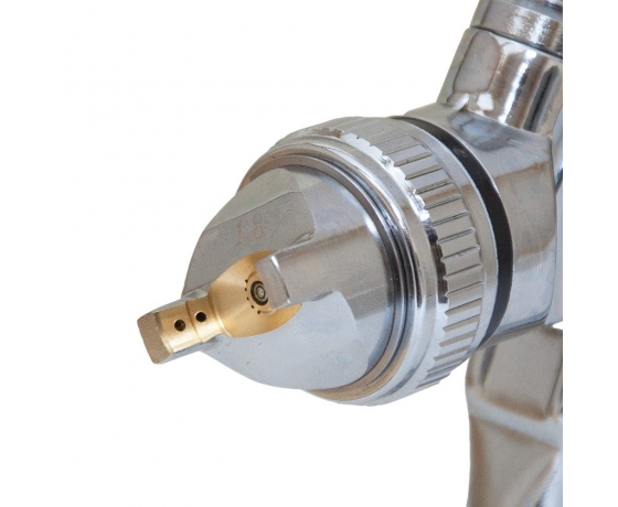 Фото 5 - Краскораспылитель HVLP Ø1.8мм (хром) с в/б (пласт) SIGMA (6812141)