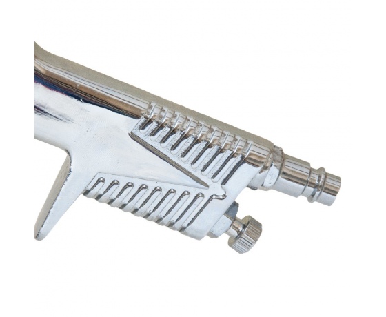 Фото 6 - Краскораспылитель HVLP Ø1.3+1.8 (хром) с в/б (пласт) SIGMA (6812151)