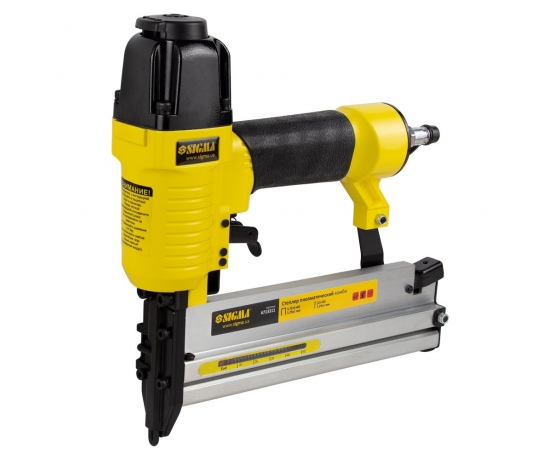 Фото 4 - Степлер пневматический комбинированный (скоба 5.7(16-40)1.25×1; гвоздь (15-50)1.25×1) SIGMA (6713311)