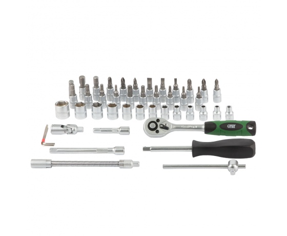 Фото 8 - Набор насадок торцевых и бит 1/4