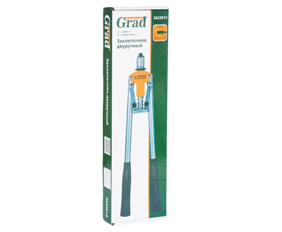 Фото 9 - Заклепочник двуручный 430мм GRAD (2622015)