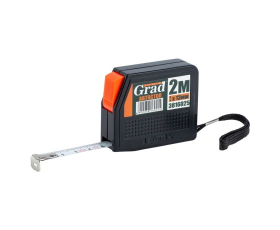 Фото 2 - Рулетка с автостопом 2м×13мм GRAD (3816025)