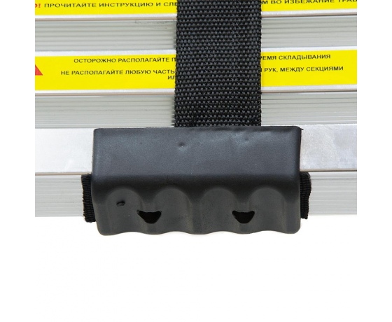 Фото 7 - Лестница телескопическая 9 ступенек 2.9м SIGMA (5033334)