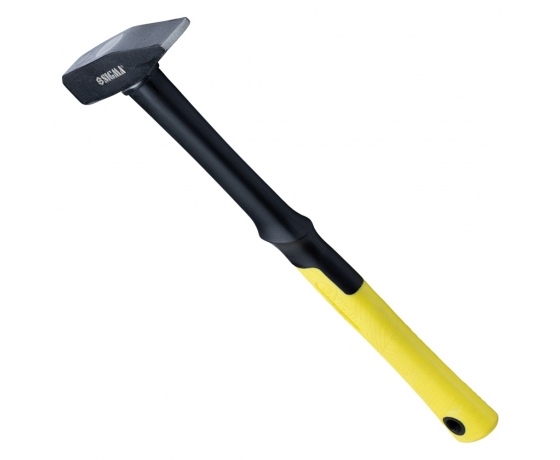 Фото 3 - Молоток 300г слесарный фиберглассовая ручка SIGMA (4316031)