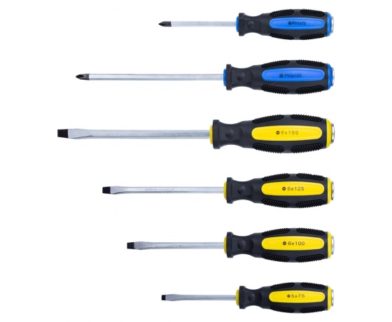 Фото 3 - Набор ударных отверток SIGMA 6шт CrV (4001111)