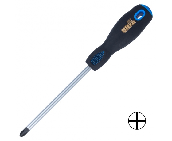 Фото 2 - Отвертка крестовая PH3×150мм СrMo ULTRA (4005542)