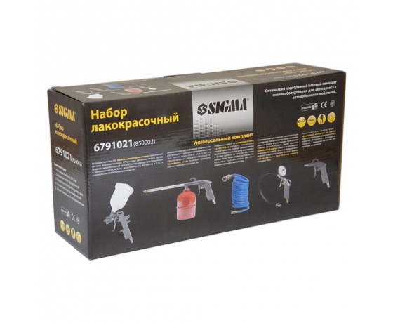 Фото 8 - Набор лакокрасочный 5шт с в/б SIGMA (6791021)