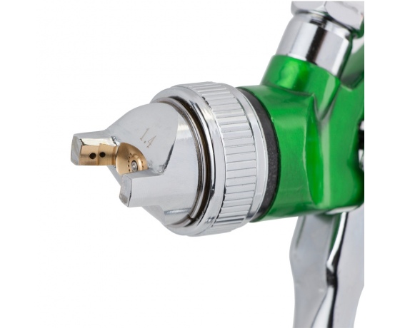 Фото 5 - Краскораспылитель HVLP Ø1.4 с в/б  (зеленый) SIGMA (6812021)