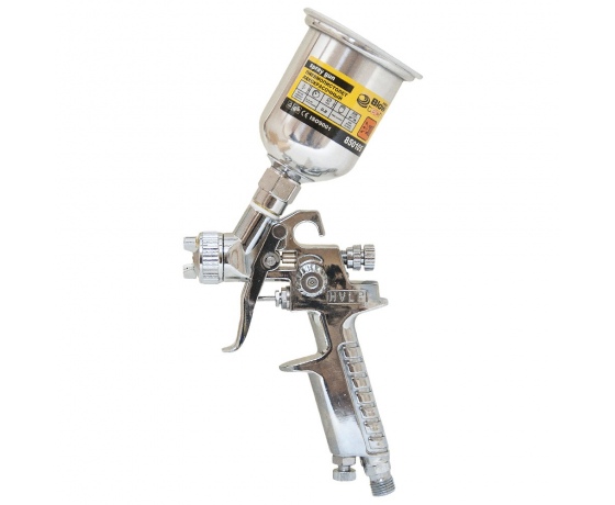 Фото 2 - Краскораспылитель HVLP-mini  Ø0.8 (хром) с в/б (мет) SIGMA (6812031)
