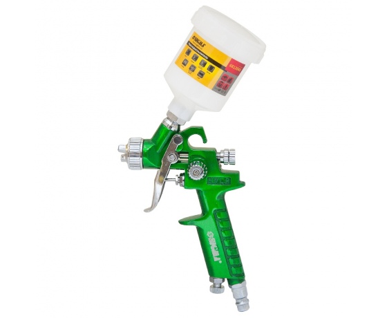Фото 2 - Краскораспылитель HVLP-mini  Ø0.8 (зел) в/б (пласт) SIGMA (6812041)