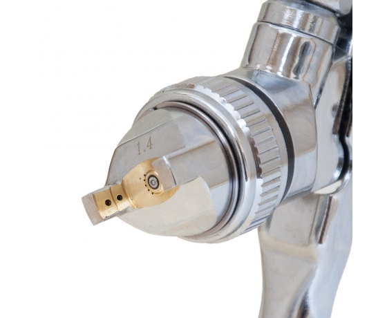 Фото 5 - Краскораспылитель HVLP Ø1.4 (хром) с в/б (пласт) SIGMA (6812051)