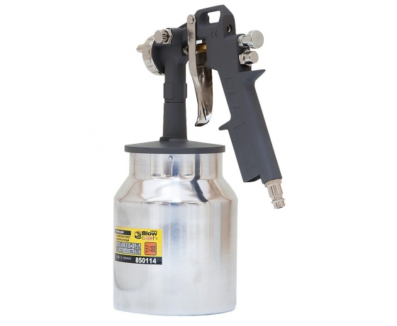 Фото 4 - Краскораспылитель HP Ø1.5 с н/б (мет) SIGMA (6811031)