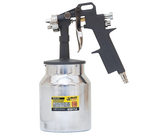 Фото 2 - Краскораспылитель HP Ø1.5 с н/б (мет) SIGMA (6811031)