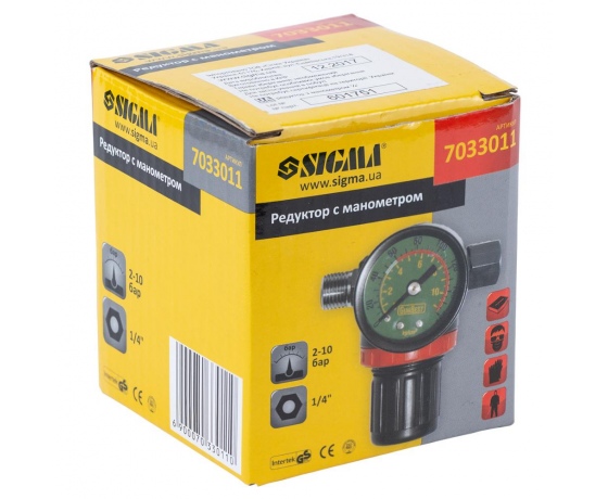 Фото 5 - Редуктор с манометром 1/4