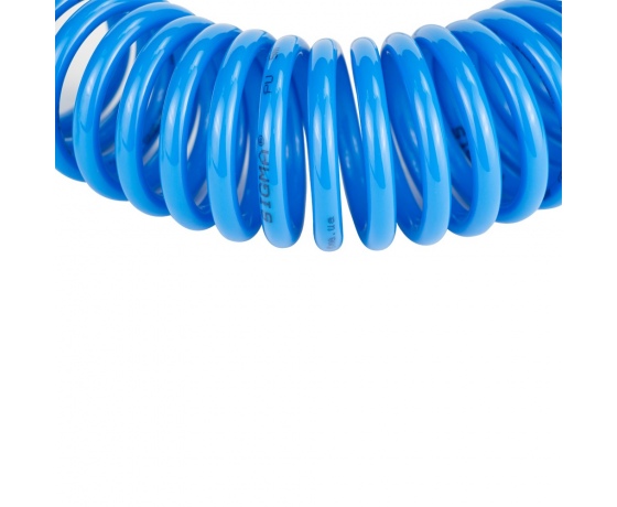 Фото 3 - Шланг спиральный полиуретановый (PU) 5м 5.5×8мм SIGMA (7012011)