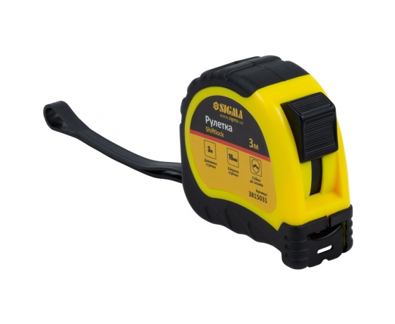 Фото 7 - Рулетка shiftlock 3м×16мм SIGMA (3815031)