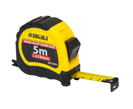 Фото 2 - Рулетка shiftlock 5м×19мм SIGMA (3815051)