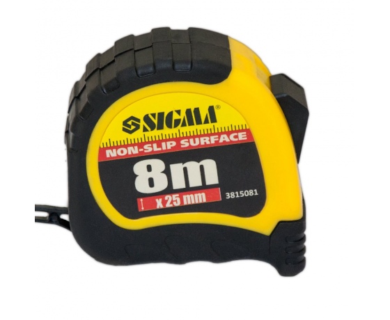 Фото 3 - Рулетка shiftlock 8м×25мм SIGMA (3815081)