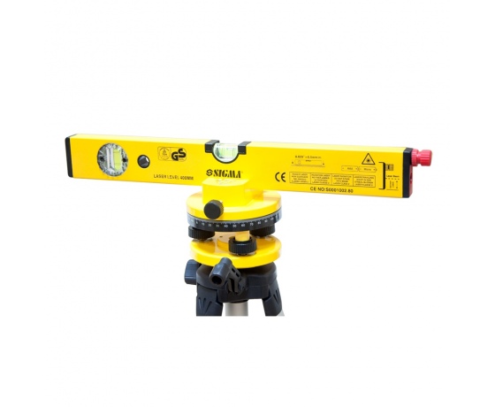 Фото 8 - Уровень лазерный 40см (кейс + тренога) SIGMA (3727021)