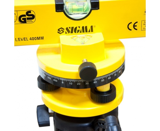 Фото 9 - Уровень лазерный 40см (кейс + тренога) SIGMA (3727021)