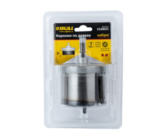 Фото 3 - Коронки по дереву наборные 2