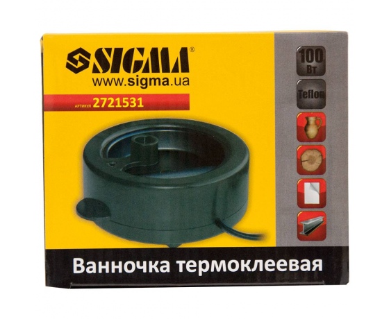 Фото 3 - Ванночка термоклеевая с тефлоновым покрытием 100Вт SIGMA (2721531)