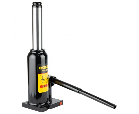 Фото 5 - Домкрат гидравлический бутылочный 8т H 225-450мм SIGMA (6101081)