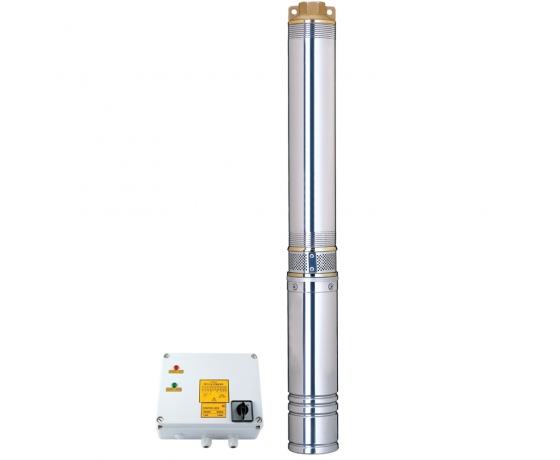 Фото 2 - Насос центробежный скважинный 380В 4.0кВт H 170(110)м Q 180(130)л/мин Ø102мм AQUATICA (DONGYIN) (7771563)