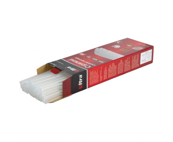 Фото 3 - Стержни клеевые Ø8×300мм 83шт 1кг (прозрачные) ULTRA (2701032)