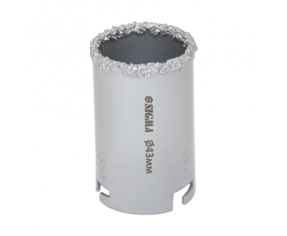 Фото 2 - Коронка кольцевая с вольфрамовым напылением 43мм SIGMA (1512121)