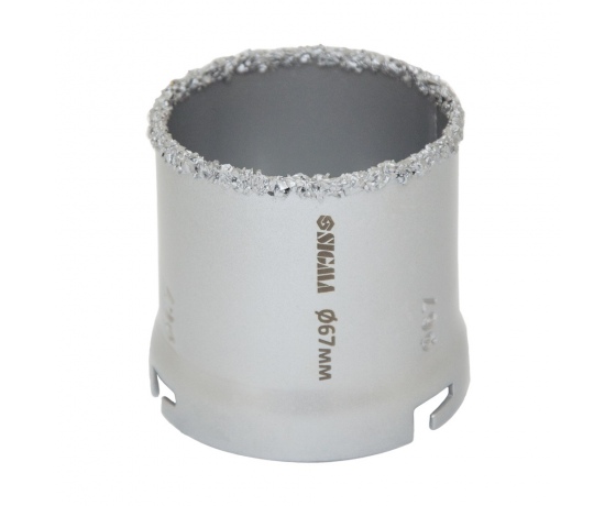 Фото 2 - Коронка кольцевая с вольфрамовым напылением 67мм SIGMA (1512151)