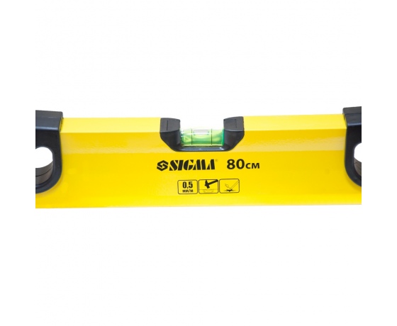 Фото 4 - Уровень 3 капсулы (усиленный) 80см SIGMA (3733081)