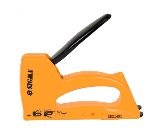 Фото 3 - Степлер без регулятора рессорного типа (пластик АВС) 6-10мм SIGMA (2821431)