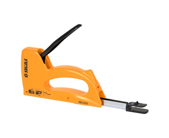 Фото 4 - Степлер без регулятора рессорного типа (пластик АВС) 6-10мм SIGMA (2821431)