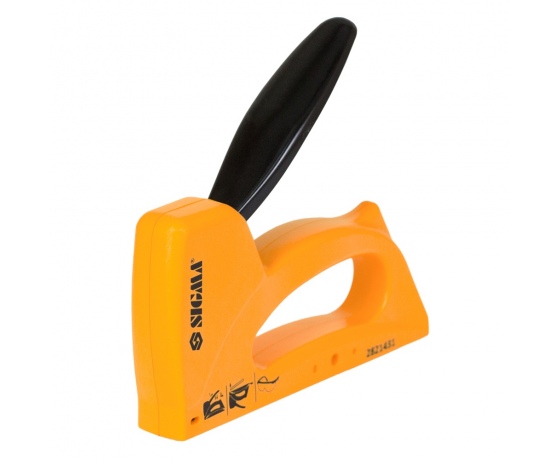 Фото 2 - Степлер без регулятора рессорного типа (пластик АВС) 6-10мм SIGMA (2821431)