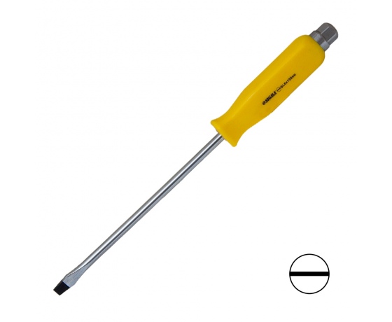 Фото 2 - Отвертка ударная шлицевая SL6×150мм под ключ CrV SIGMA (4004821)
