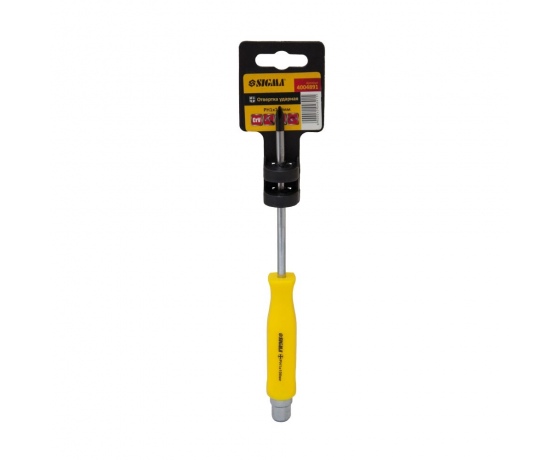 Фото 3 - Отвертка ударная крестовая PH1×100мм под ключ CrV SIGMA (4004891)