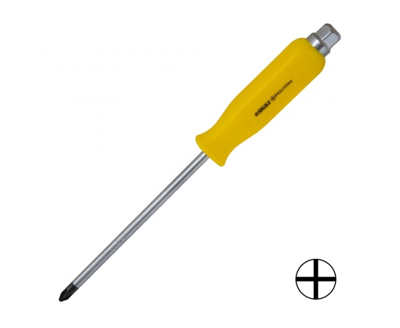 Фото 2 - Отвертка ударная крестовая PH2×125мм под ключ CrV SIGMA (4004931)