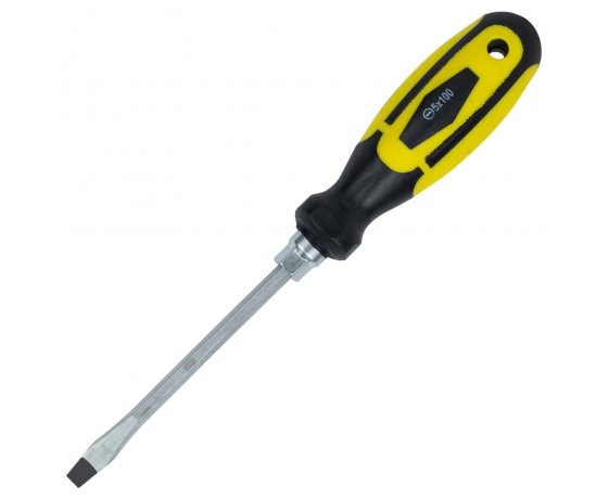 Фото 3 - Отвертка усиленная шлицевая SL5×100мм под ключ CrV SIGMA (4007071)