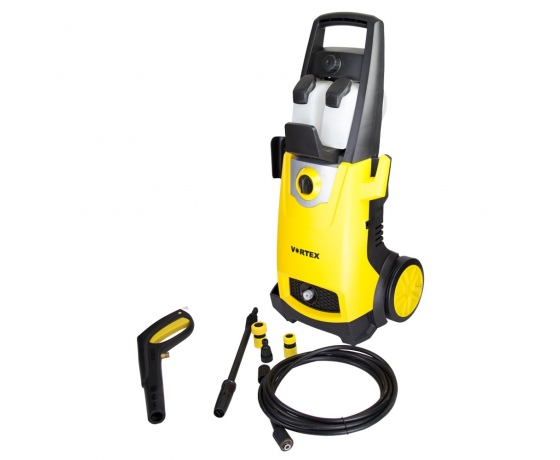 Фото 4 - Мойка высокого давления 2000Вт max 150bar 7.2 л/мин+турбонасадка (быстросъемное соединение) VORTEX (5342513)