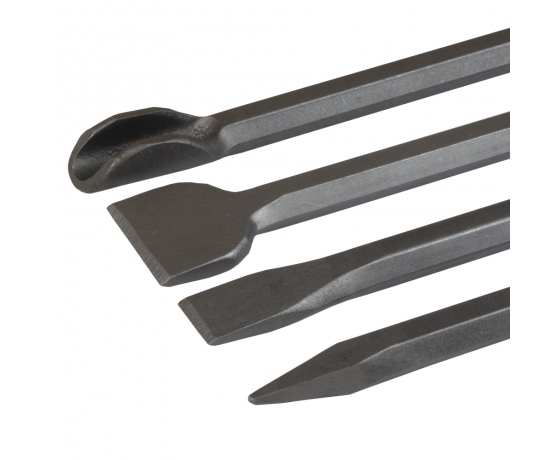 Фото 3 - Набор зубил 4шт с SDS-plus хвостовиком 250мм (тубус) SIGMA (1800101)