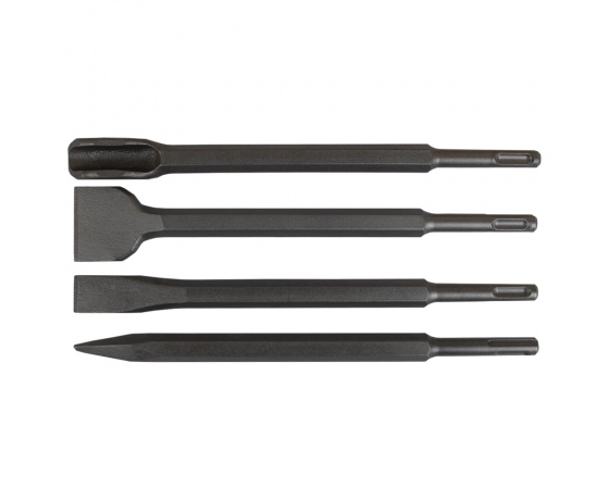 Фото 2 - Набор зубил 4шт с SDS-plus хвостовиком 250мм (тубус) SIGMA (1800101)