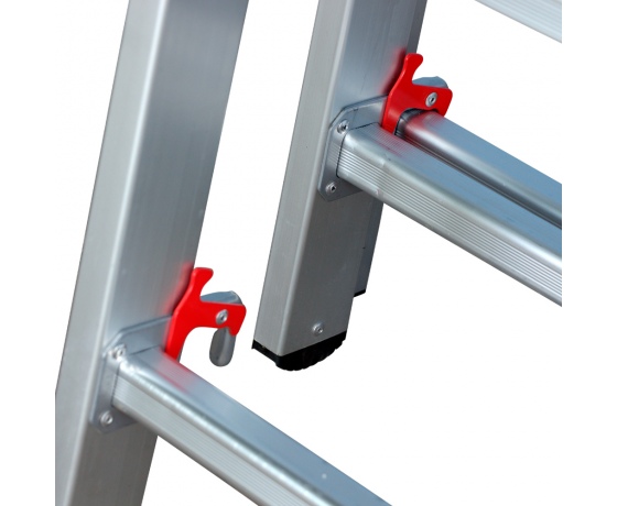 Фото 7 - Лестница раскладывающаяся универсальная 12 ступенек FLORA (5032354)